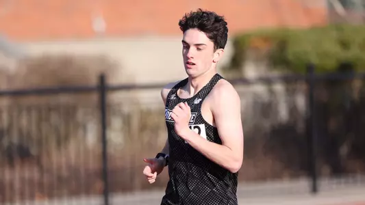 Matt McCabe racing at Friar Invitational 
