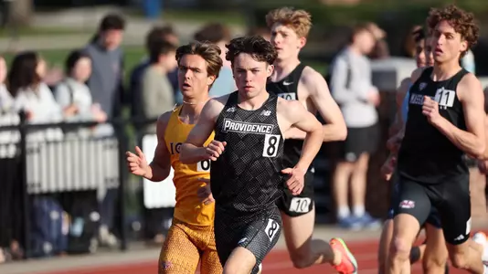 Jack Dowd racing at the Friar Invitational 