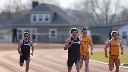 Eli Wood racing at the Friar Invitational 