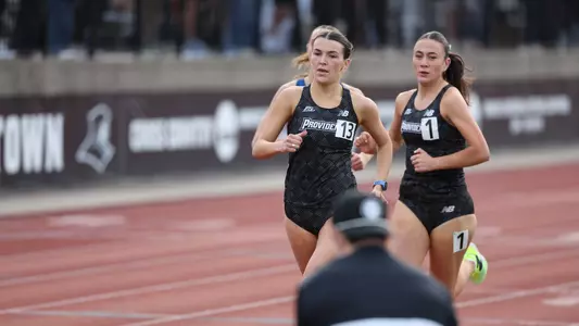 Polly Bogdan racing at Friar Invitational 