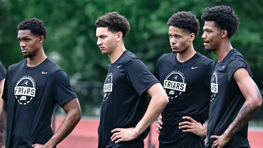 Miles Byrd, Devin Vanterpool, Dink Pate &b Clyde Walters at Turf Workout