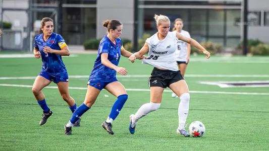  Signe Tingager Action Shot in Game Vs. Umass Lowell