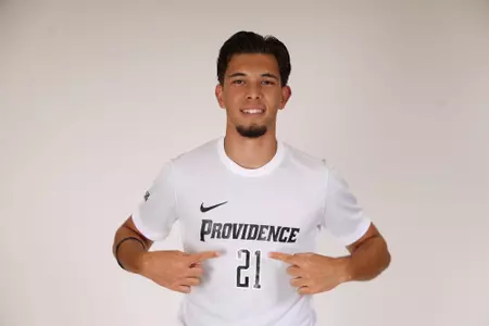 David Casado pointing at number posed 