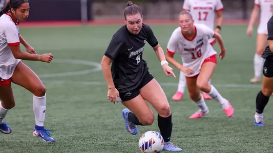 Courtnee Pickles Dribbling Ball vs Northeastern