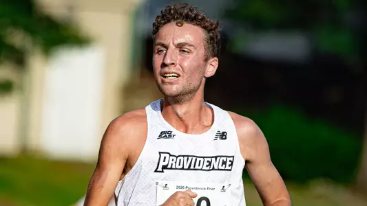 Sam Hodgson racing at Friar Invitational 