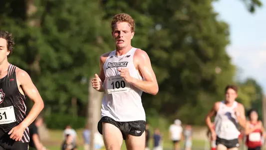 Ryan Welch racing at Friar Invitational 