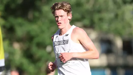 Jeb Hillary racing at Friar Invitational 
