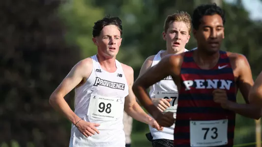 Jack Small racing at Friar Invitational 