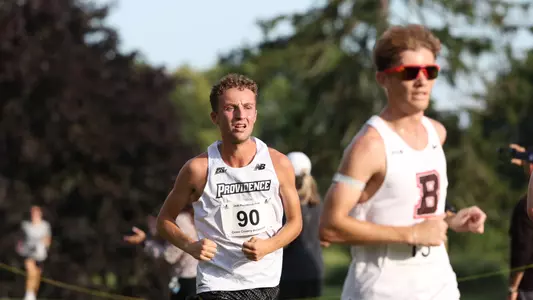 Sam Hodgson racing at Friar Invitational 