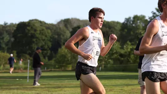 Dylan McCarthy racing at Friar Invitational 