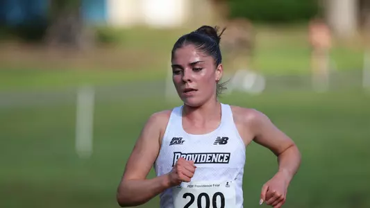 Lorraine O'Connor racing at friar Invitational 