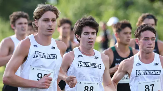 David Hayes racing at Friar invitational 