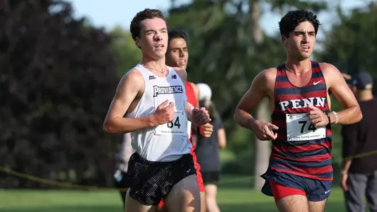 Tyler Bartlett Running at Friar Invitational