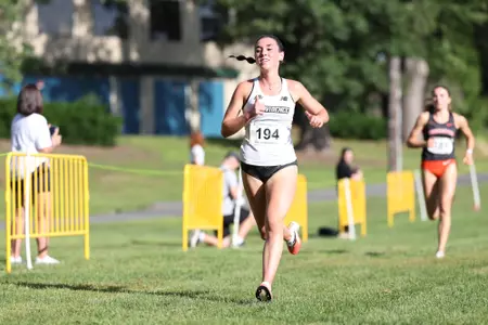 Emily Bush Running at Friar Invitational