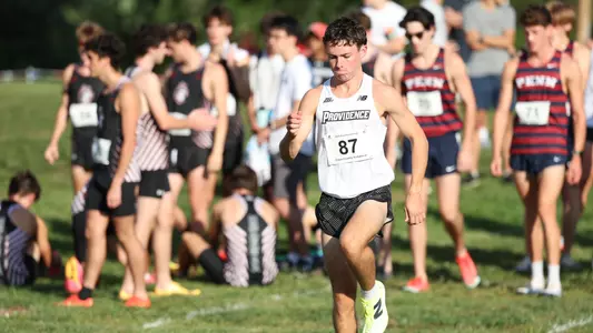 Jack Dowd Striding Out before Friar Invitational