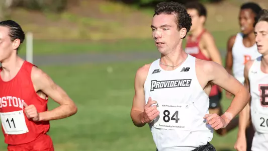 Tyler Bartlett Running at Friar Invitational
