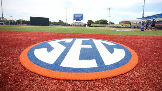 Condron Family Ballpark (SEC logo)