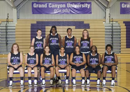 2010-11 GCU Women's Basketball Team