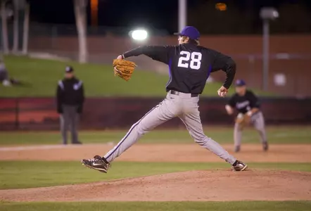 Cody Repenning threw three no-hit innings of relief helping wrap up a doubleheader sweep of AAU Saturday.