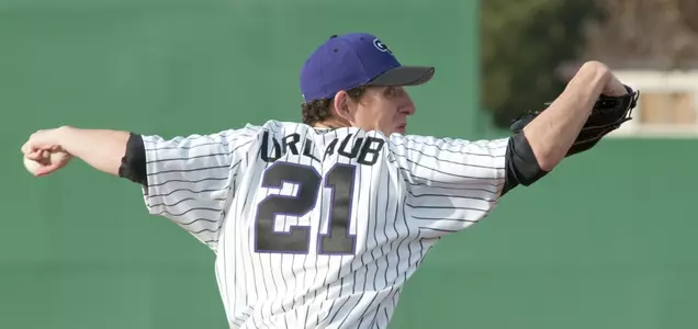 GCU senior left-hander Jeff Urlaub threw his third shutout of the season in a 7-0 win over Academy of Art Friday.