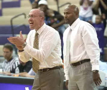 Head coach Trent May and assistant coach Cory Cole will host a basketball camp for kids June 21-25.