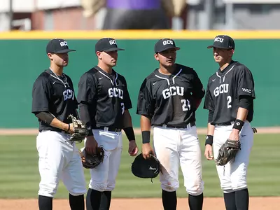 Baseball Team huddle