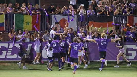GCU goal celebration vs. Omaha