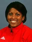 Senior Jerika Amos headed home her first career goal in the Cards 2-1 victory over DePaul Friday night.
