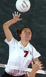 Bing Sun had a career high three solo blocks against Ball State.