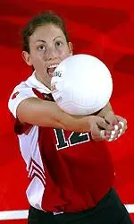 Jennifer Craven debuted as Louisville's new setter.