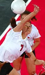 Sun led all hitters with 15 kills.
