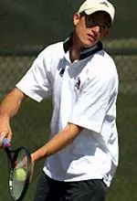 Senior Harry Walsh won in singles and doubles in U of L's 5-2 win over Indiana State