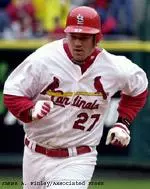 St. Louis Cardinal All-Star third baseman Scott Rolen will join Tino Martinez and Chris Burke at the 2004 U of L Baseball Leadoff Dinner.