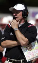 U of L head coach Bobby Petrino