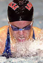 Heather Meng won the 200-breaststroke.