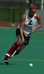 Senior Suzanne Irwin scored the Cards' only goal in field hockey's 6-1 loss to Wake Forest