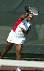 Leslie Stewart had a flawless evening, sweeping both singles and doubles.