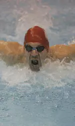 Matt Maley finished 14th in the 100-fly.