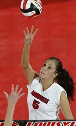 Ustymenko played her final match as a Cardinal and led her team to a 31-3 mark.