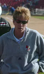 U of L head coach Sandy Pearsall
