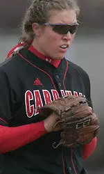 Sophomore Catherine Bishop pitched a complete game shutout against Ball State