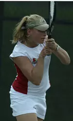 Natalie Laszkowski won singles in the marathon match with Marshall