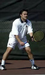 Nicodim clinched the match with his win at No. 4 singles.