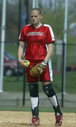 Senior Aja Sherman picked up both wins in softball's doubleheader sweep of Houston