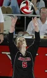 Samantha Dabbs had 36 assists in the win over Villanova.
