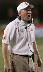 UofL head coach Bobby Petrino