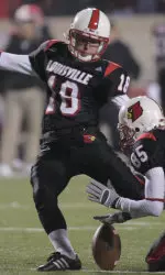UofL junior kicker Art Carmody