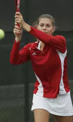 Suzanna Gracanin was named the team MVP for U of L women's tennis.