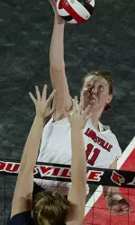 Ana Stewart had 13 digs and 8 kills.