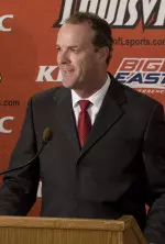 U of L head coach Steve Kragthorpe